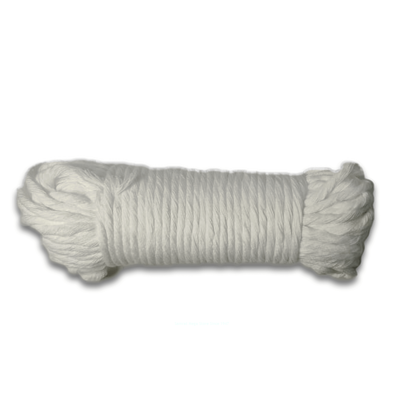 White Sunflower 5mm Unwisted Macrame Cord - White