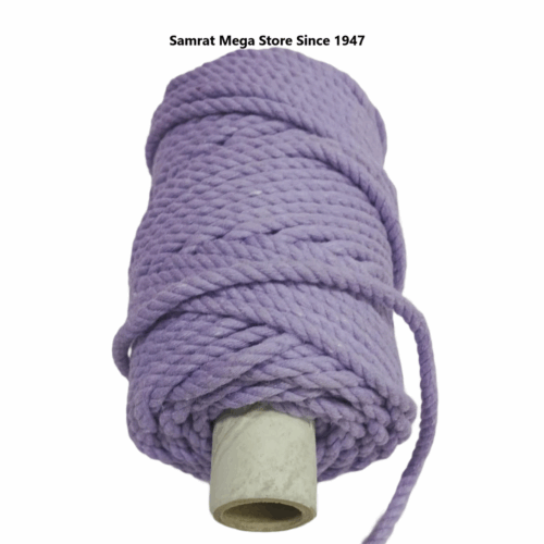 Macrame Cord – 4mm Twisted (3 Ply, Appx. 250g) Lavender