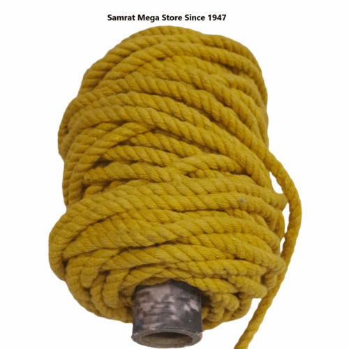 Macrame Cord – 4mm Twisted (3 Ply, Appx. 250g) Mustard