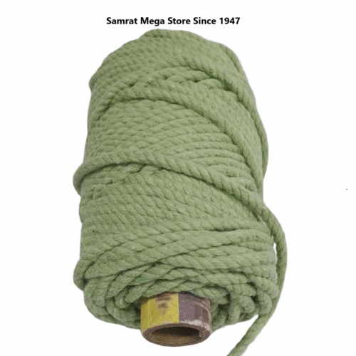 Macrame Cord – 4mm Twisted (3 Ply, Appx. 250g) Olive Green