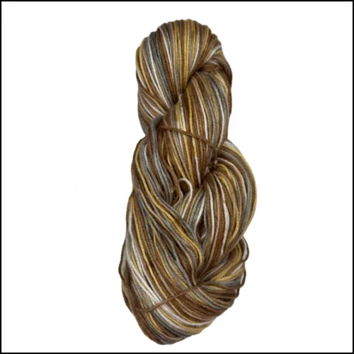 Jazzy Print Yarn- Skin brown (Shade: 005)