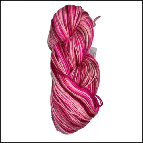 Jazzy Print Yarn- Pink Majenta (Shade: 006)
