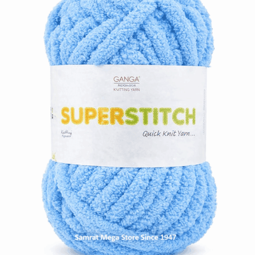Ganga Super Stitch Yarn-Sky Blue(230915)