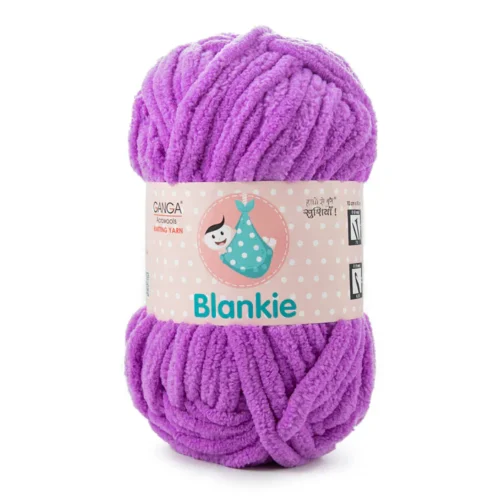 Blankie Yarn (Shade: 034) Purple