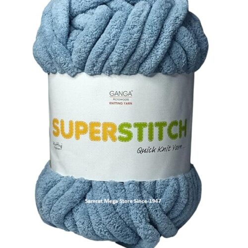 Ganga Super Stitch Yarn-Blue