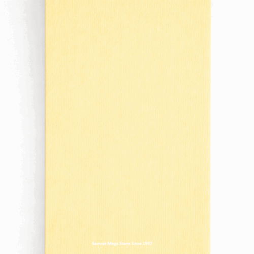 Duplex Paper-Cream Yellow