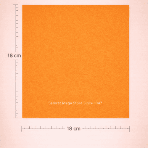 Felt Crafting Sheet-Orange
