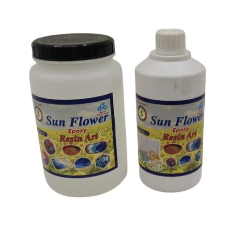Sunflower Epoxy Resin Art – Resin & Hardener Kit