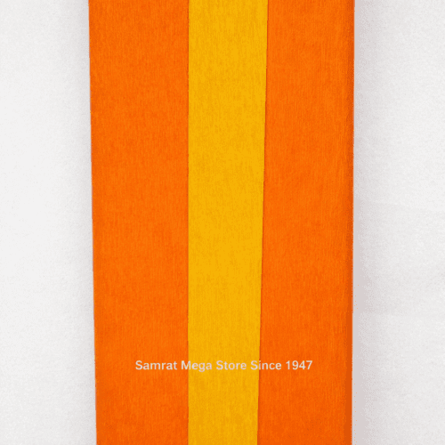 Duplex Paper-Faint Orange/Yellow