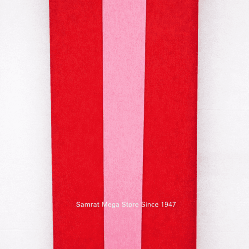 Duplex Paper-Red/Light Pink