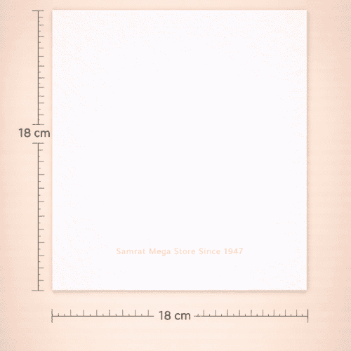 Felt Crafting Sheet-White