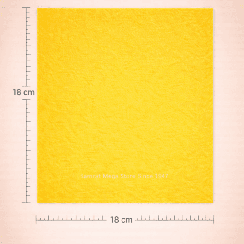 Felt Crafting Sheet-Yellow