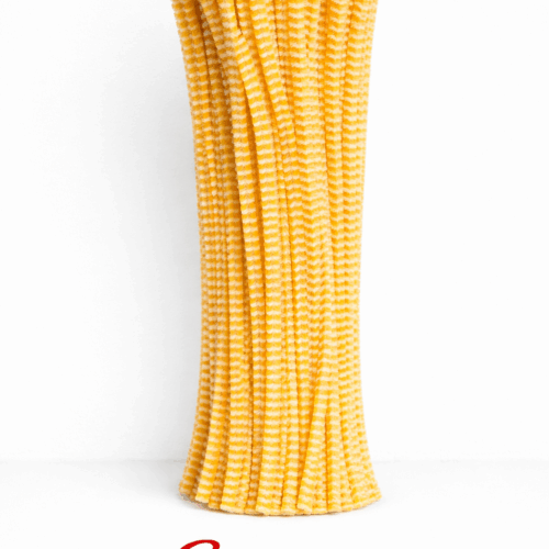 Dual Color Pipe Cleaner-Yellow & White