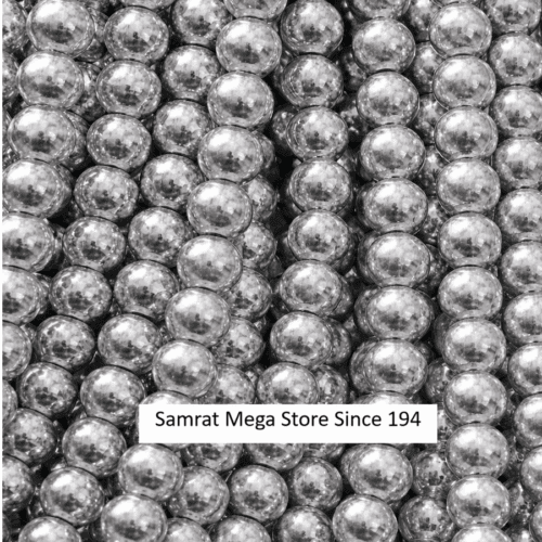 Silver Moti Beads (Synthetic Pearl)