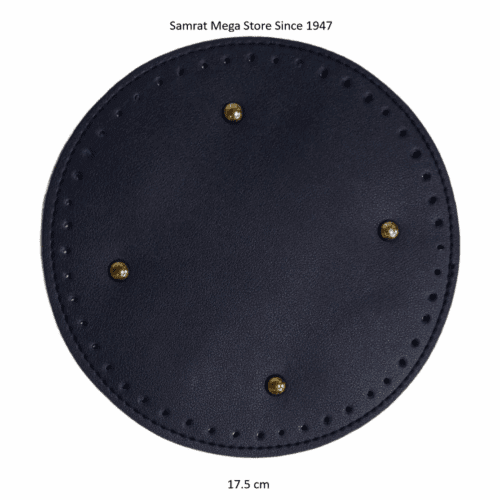 Rounded Hand Bag Base with Rounded Corners - Navy Blue