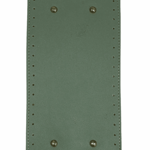 Rectangular Hand Bag Base with Rounded Corners - Sage Green