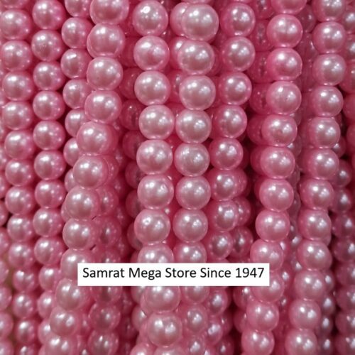 Baby Pink Moti Beads (Synthetic Pearl)