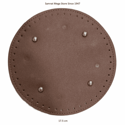 Rounded Hand Bag Base with Rounded Corners - Brown