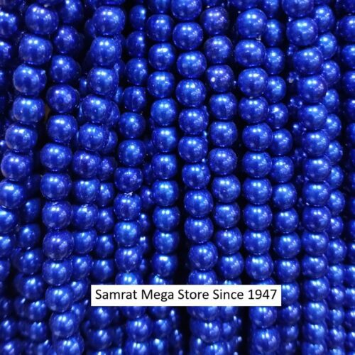 Blue Moti Beads (Synthetic Pearl)