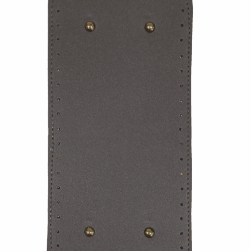 Rectangular Hand Bag Base with Rounded Corners - Charcoal Gray