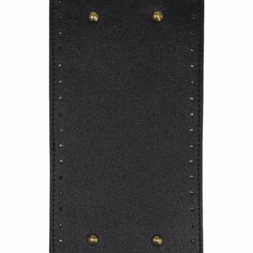 Rectangular Hand Bag Base with Rounded Corners - Black