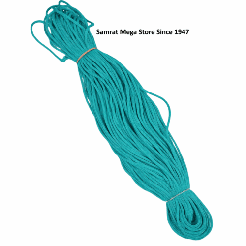 Macrame Cord (Braided) Teal Green – 20 Meter | 5 mm