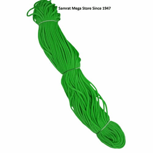 Macrame Cord (Braided) Bright Green – 20 Meter | 5 mm
