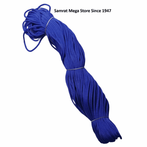 Macrame Cord (Braided) Blue – 20 Meter | 5 mm