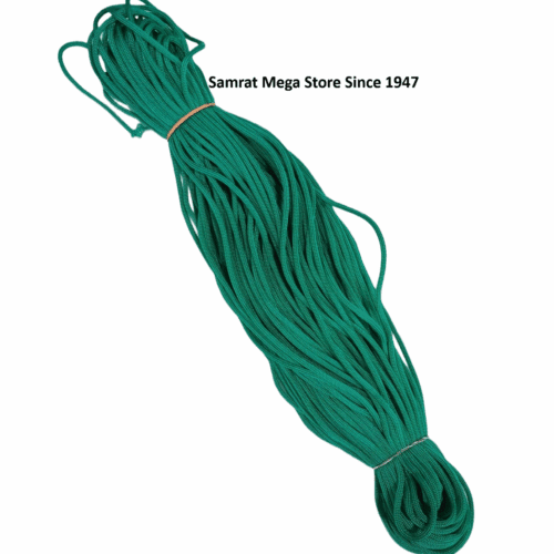 Macrame Cord (Braided) Green – 20 Meter | 5 mm