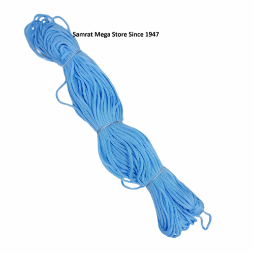 Macrame Cord (Braided) Sky Blue – 20 Meter | 5 mm
