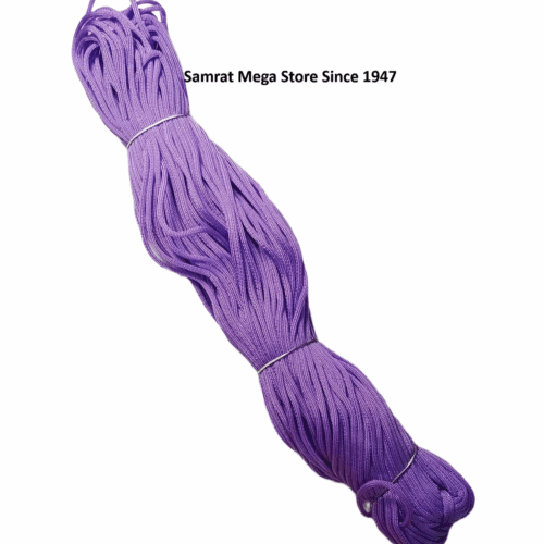Macrame Cord (Braided) Purple – 20 Meter | 5 mm