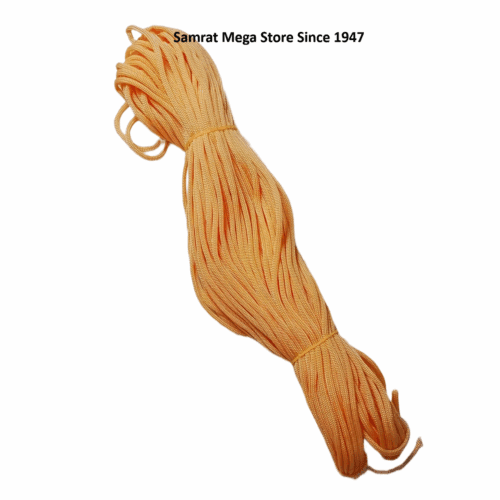 Macrame Cord (Braided) Peach – 20 Meter | 5 mm