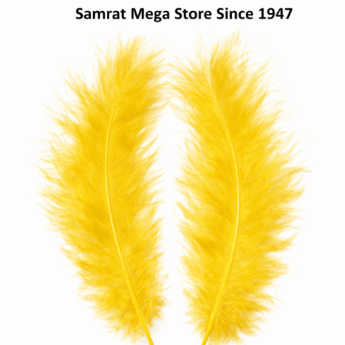 Feathers 5–6" | 10 Pcs - Yellow