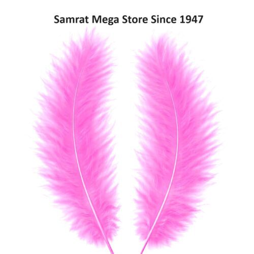 Feathers 5–6" | 10 Pcs - Pink