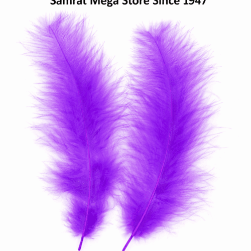 Feathers 5–6" | 10 Pcs - Purple