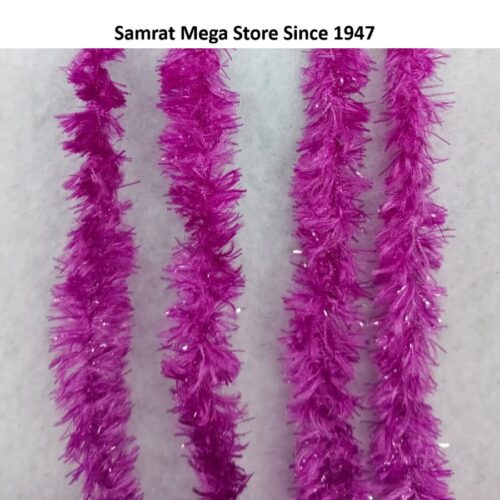 Feather Wool Yarn - Magenta Purple (~ 1 kg, 100 g, 50 g Skein)