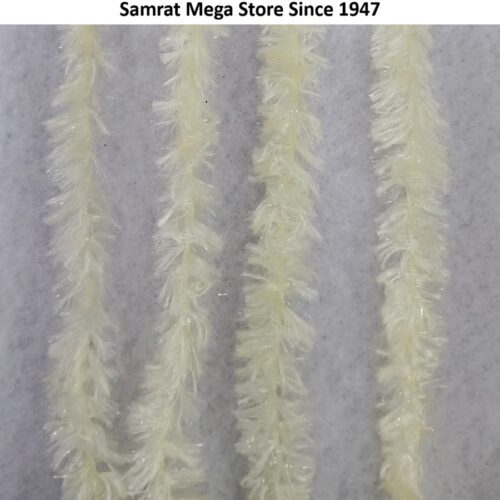 Feather Wool Yarn - Off White (Approx. 1 kg, 100 g, 50 g Skein)