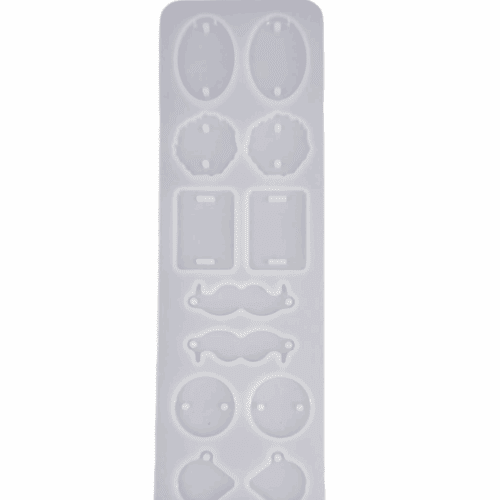 Silicone Mold - Oval Cabochon Set (2.7" × 9", 3 mm Thick)