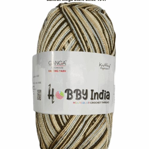 Hobby India Multicolor Crochet Thread – 32