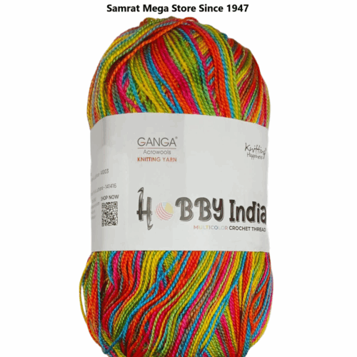 Hobby India Multicolor Crochet Thread – 33