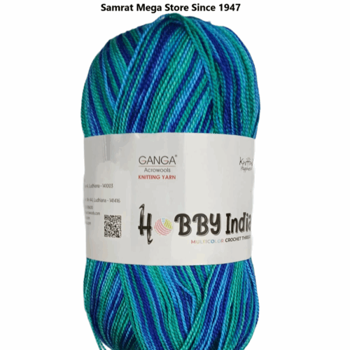 Hobby India Multicolor Crochet Thread – 38