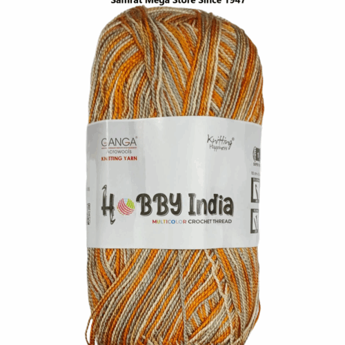 Hobby India Multicolor Crochet Thread – 42