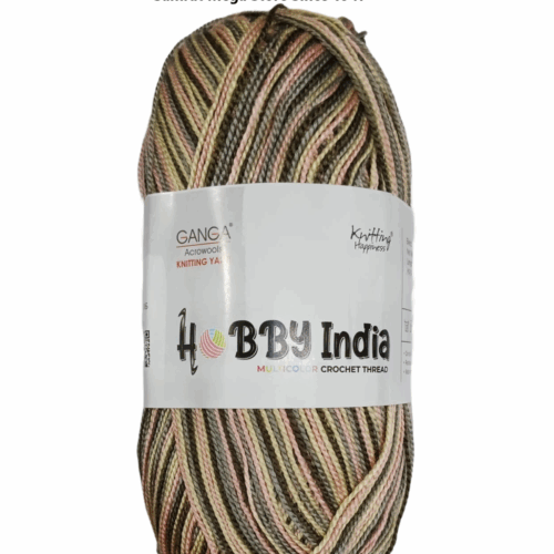 Hobby India Multicolor Crochet Thread – 48