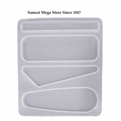 Silicone Mold – Rectangle Strip Mix Shape (3″×3.5", 6mm Thick)