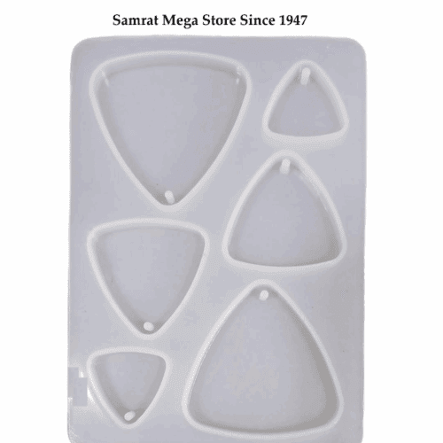 Silicone Mold – Organic Pebble Shapes (3″×4.5", 6mm Thick)