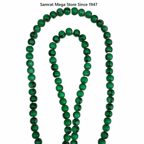 Round Glass Beads – Green | 4mm, 6mm & 8mm