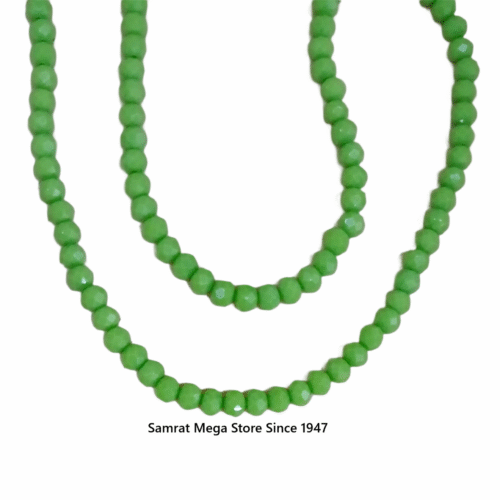 Opaque Round Glass Beads - Sea Green (4mm, ~ 110–115 pcs)