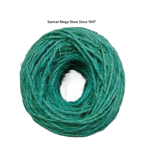 Jute Yarn 2mm Thick (Approx. 50m) - Teal Green