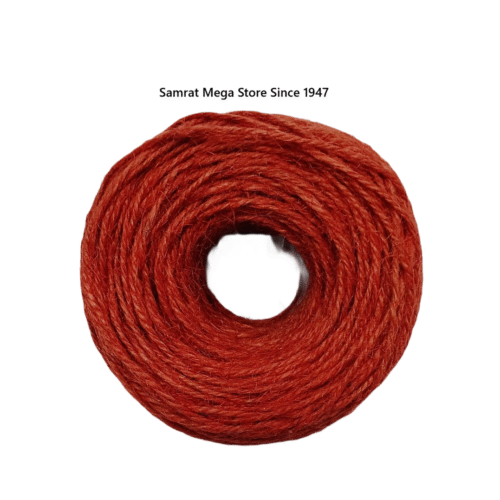 Jute Yarn 2mm Thick (Approx. 50m) - Red