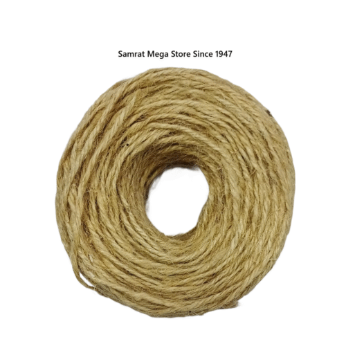 Jute Yarn 2mm Thick (Approx. 50m) - Mustard Beige